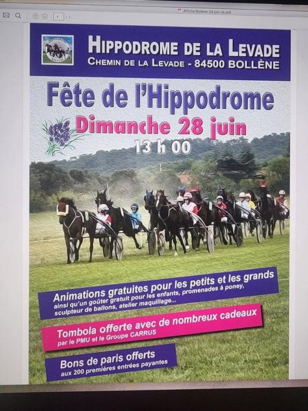 Fête de l'hippodrome de Bollène_Bollène