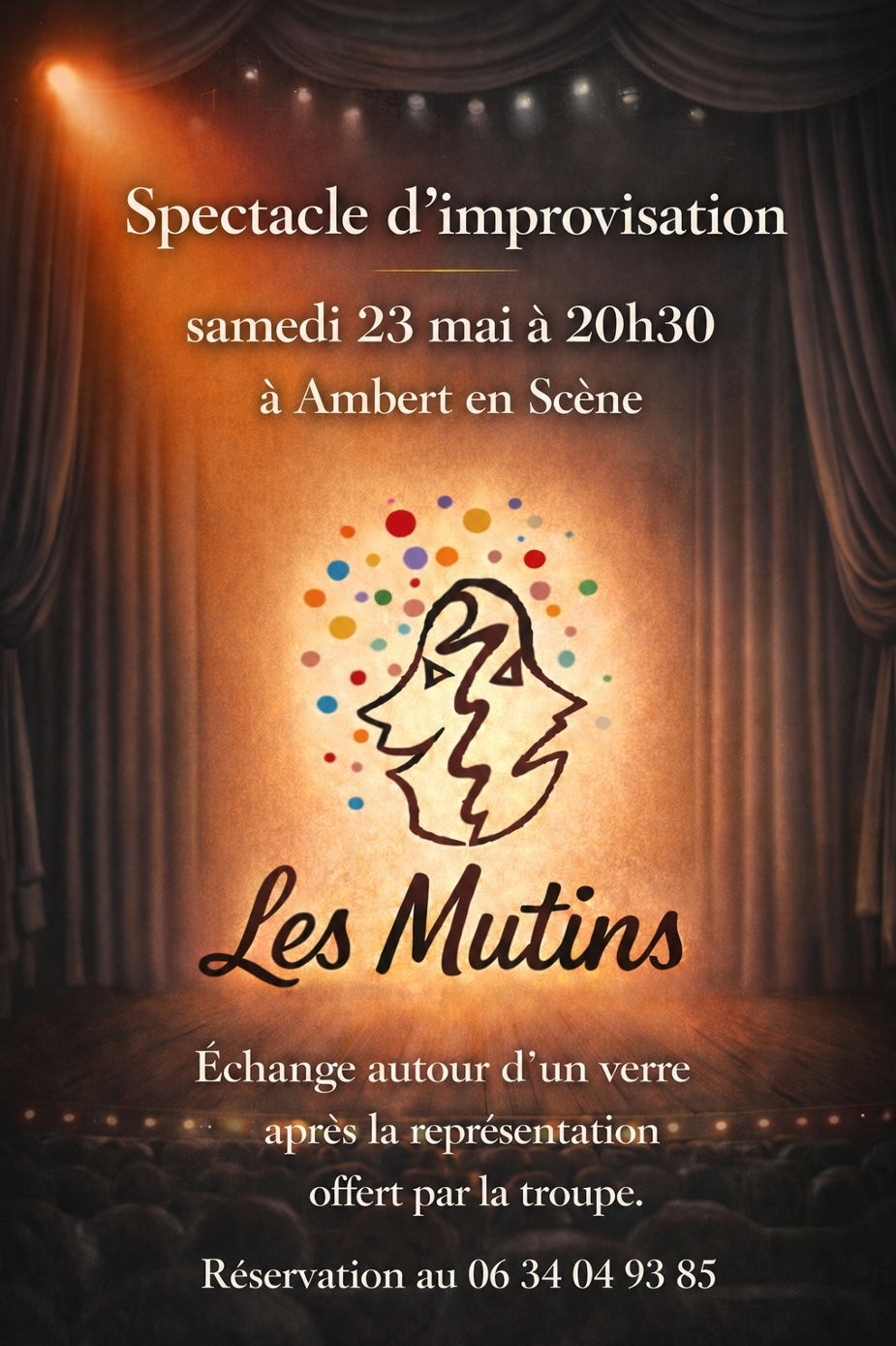 Spectacle d&rsquo;improvisation
