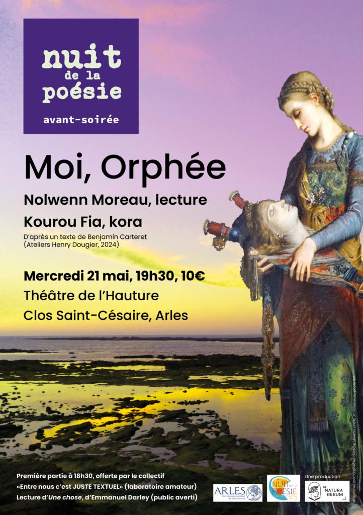 Lecture musicale – Moi, Orphée