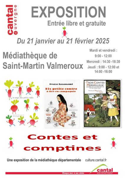 Exposition : "Contes et comptines"_Saint-Martin-Valmeroux