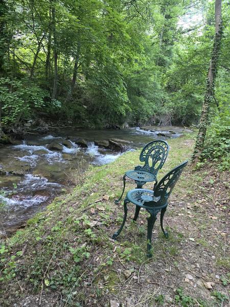 Accès à la rivière