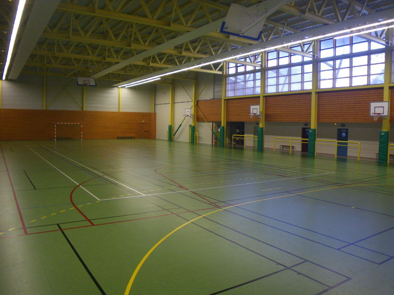 Intérieur Gymnase