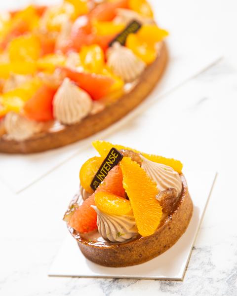 Hélène - Tarte marron agrumes