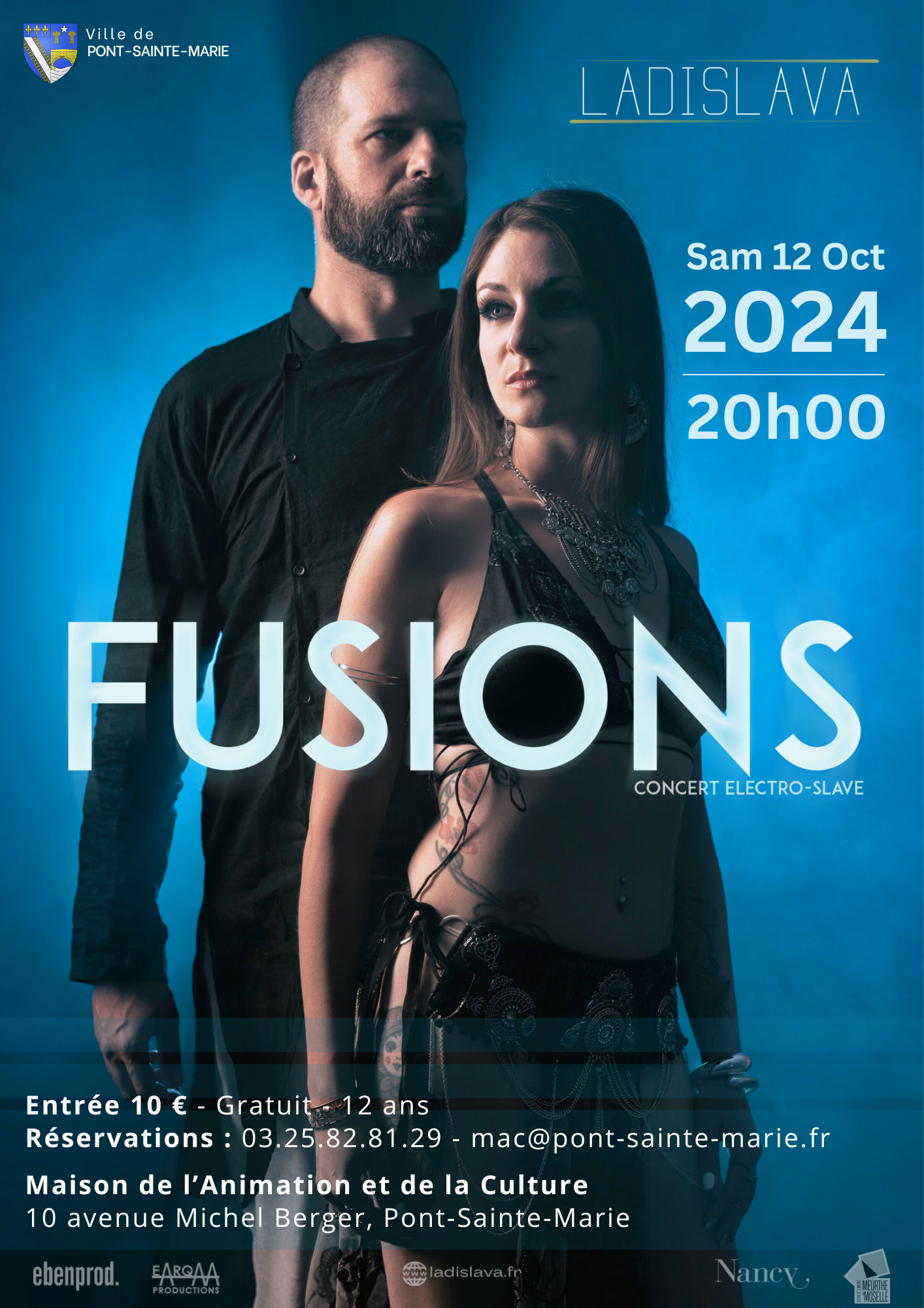 LADISLAVA - FUSIONS Le 12 oct 2024