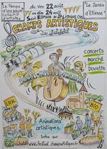 Festival Champs Artistiques - 1e édition_Saint-Romain-de-Jalionas