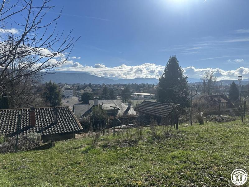 la vue depuis le jardin