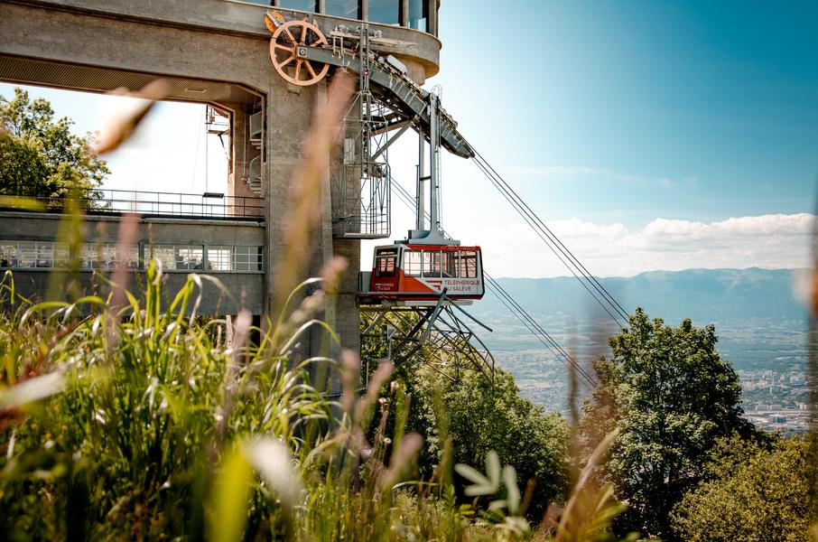 Téléphérique - Gare d'arrivée