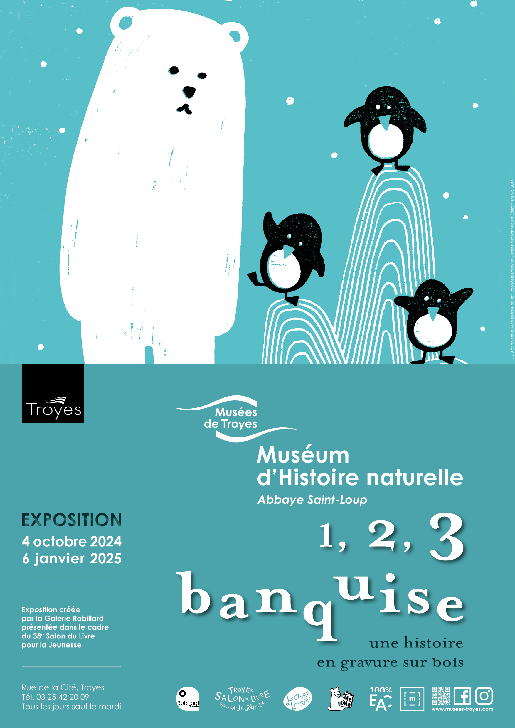 Exposition - 1, 2, 3 banquise Du 2/11/2024 au 6/1/2025