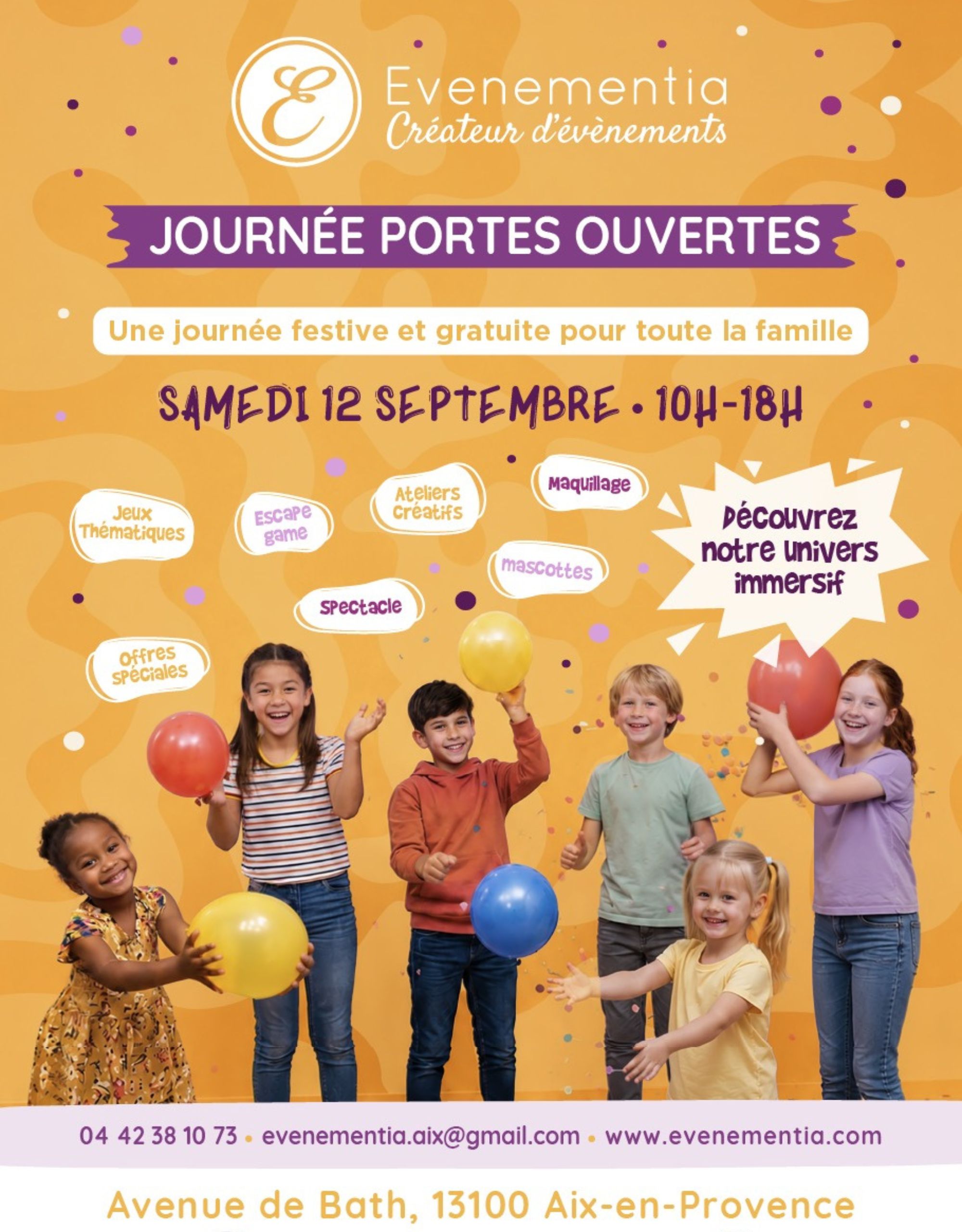 Journée Portes Ouvertes  - Evenementia