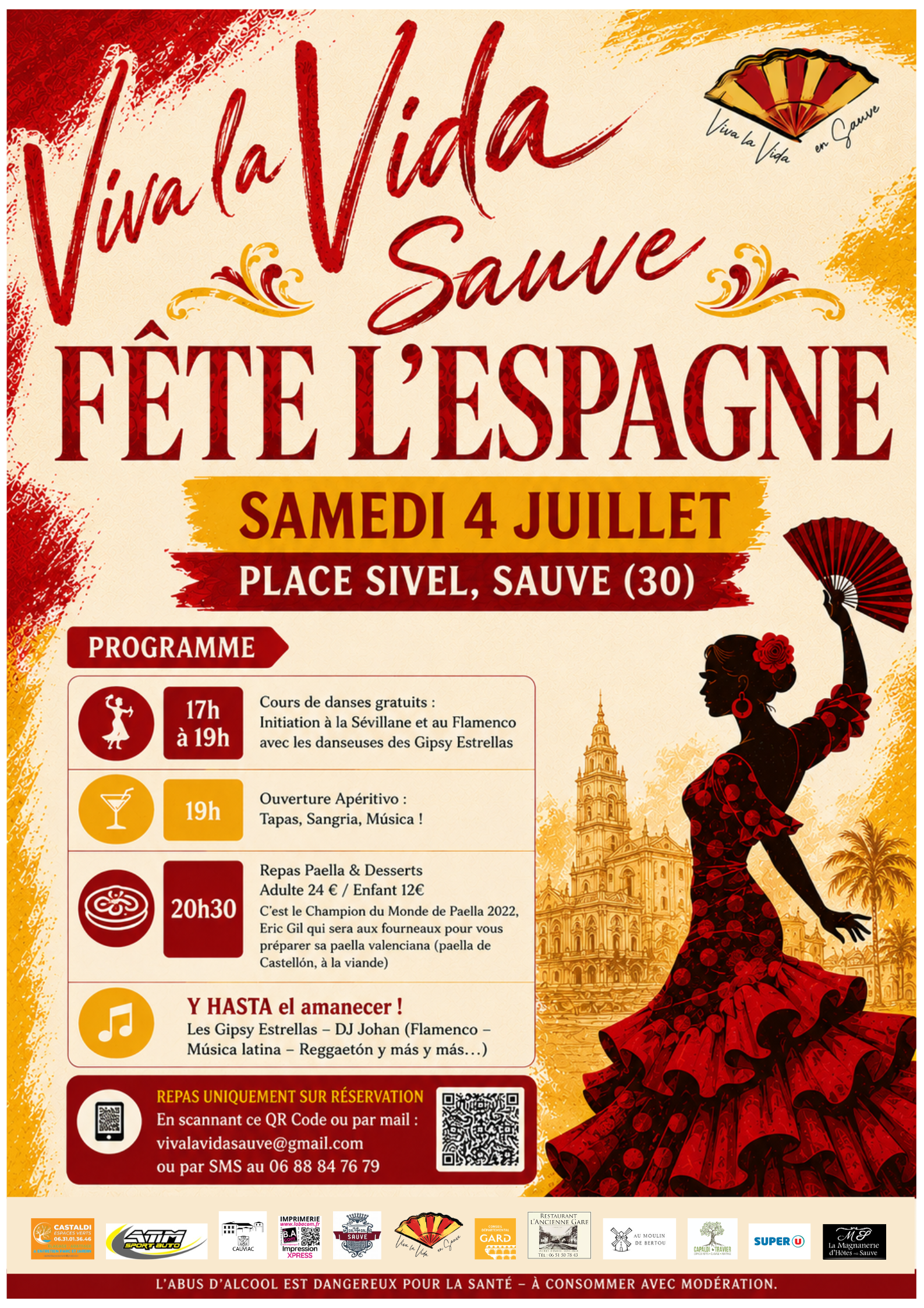 Fête de l'Espagne à Sauve