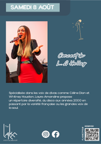 Concert de Laure Amandine Hellay au restaurant The Lake_Trept