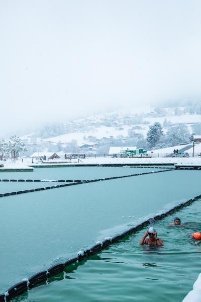 Nage hivernale_Combloux