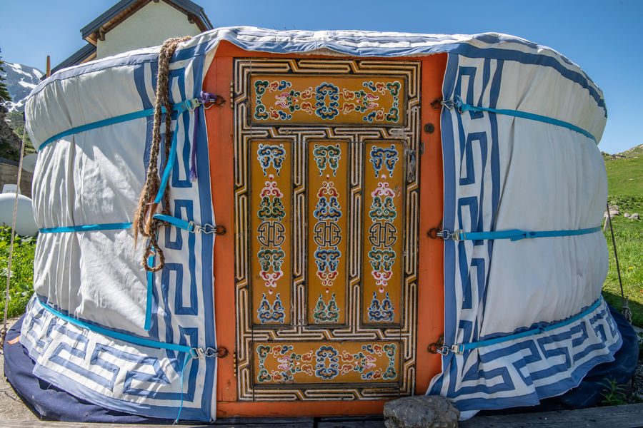 Yourte Plan de la Lai