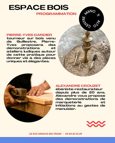 Journées européennes des Métiers d'Art au Centre Mano x Alto_Ollioules