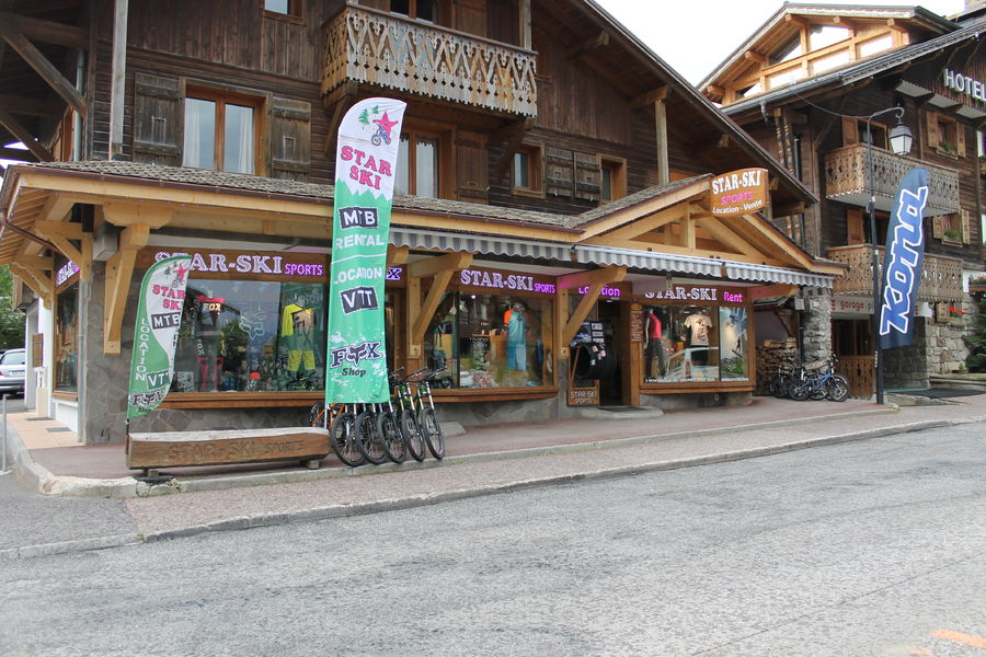 Façade du magasin Star-Ski