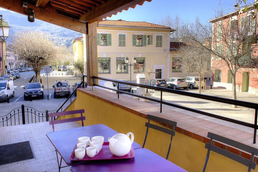 Terrasse Gîte Saint-Martin labellisé Gîtes de France à St Martin du Var