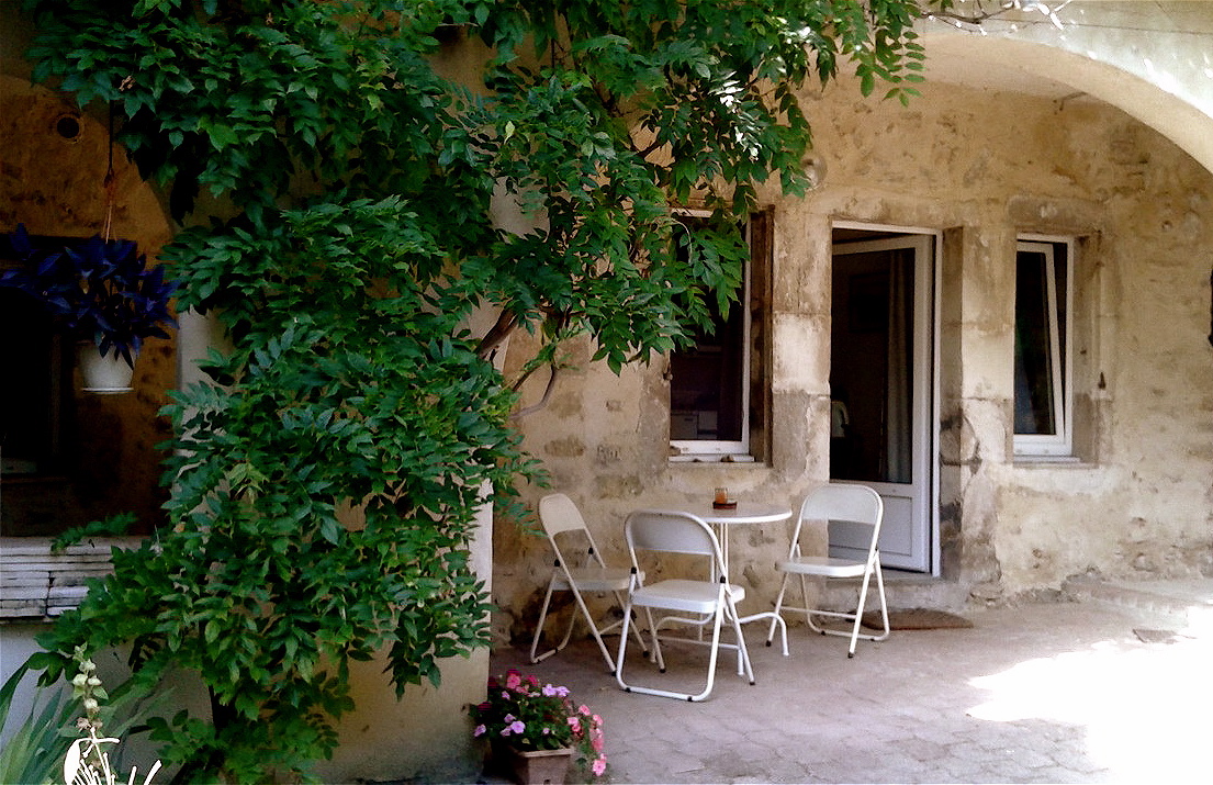 L'entrée du gite