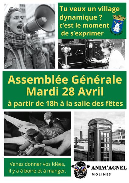 Assemblée générale d'Anim'Agnel