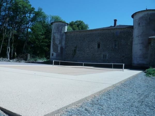 terrain de tennis