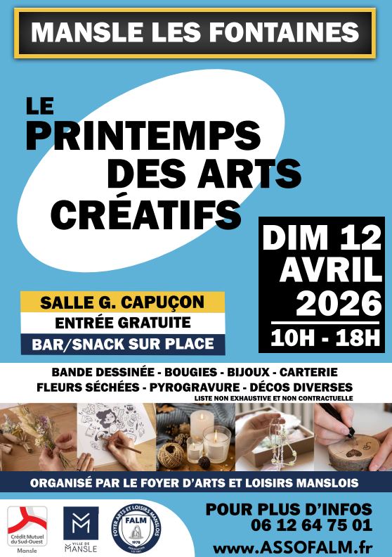 Le printemps des arts créatifs