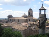Vue sur les toits de l'église