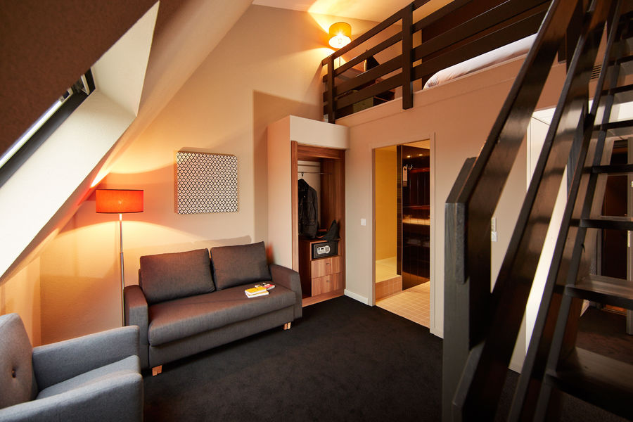 Chambre duplex salon Chambre duplex salon