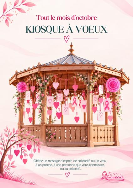 Octobre rose - Le kiosque à voeux