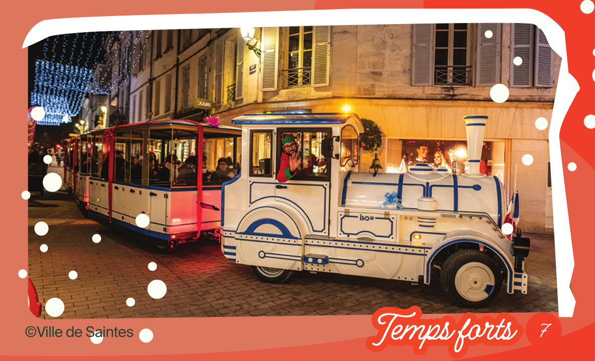 Noël Saintais - Le petit train de Noël