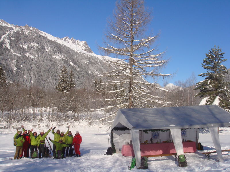 Equipe Chamonix Séminaires - Tente vin chaud