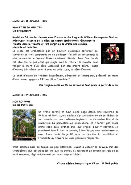 Les mercredis du Clausèl : 