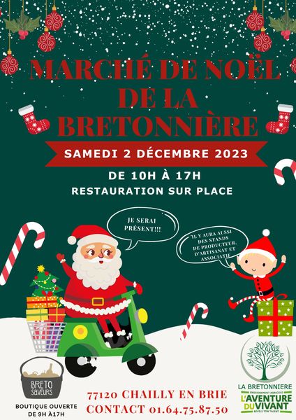 Marché Noël La Bretonnière