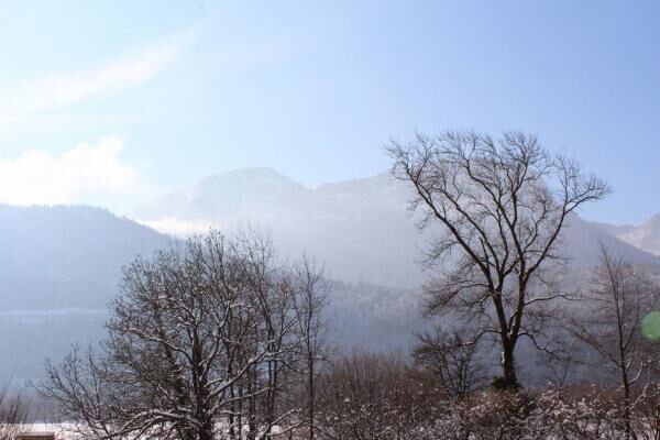 Vue sur les montagnes