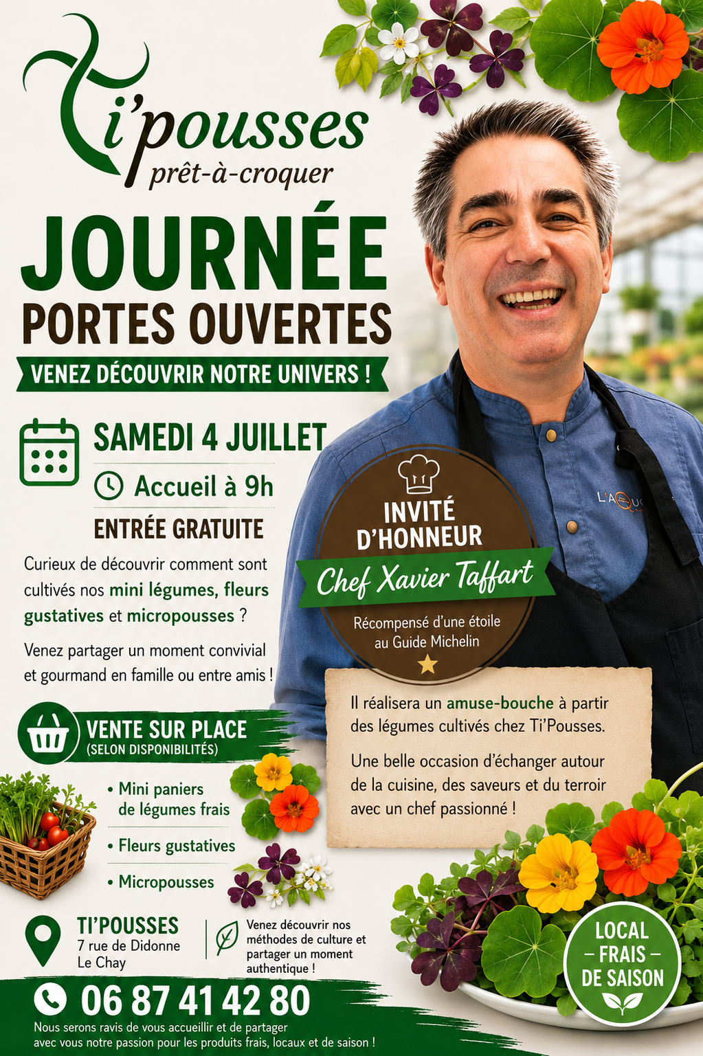 Journée portes ouvertes chez Ti'pousses