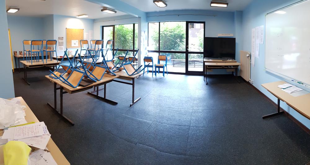 La Combaz salle de classe