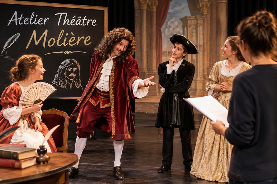 Atelier théatre : Molière 2026, Caractères de femme, femmes de caractère