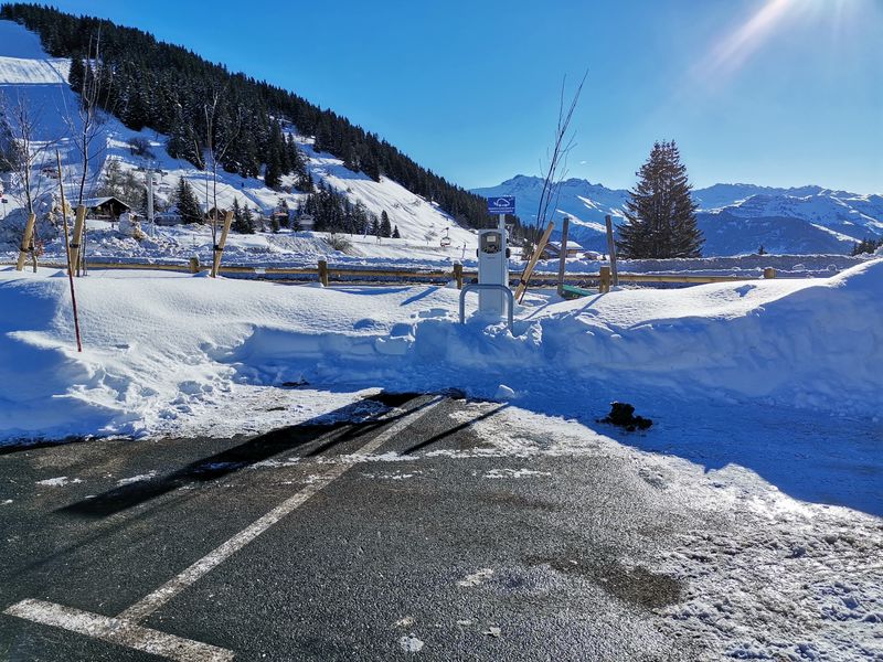 Borne de recharge pour véhicules électriques