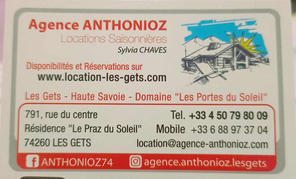 AGENCE ANTHONIOZ