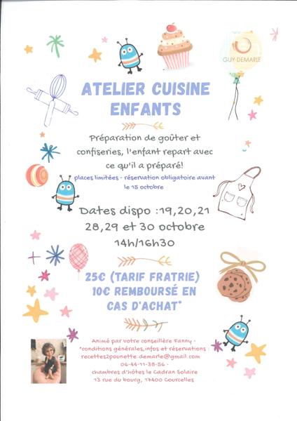 Atelier cuisine