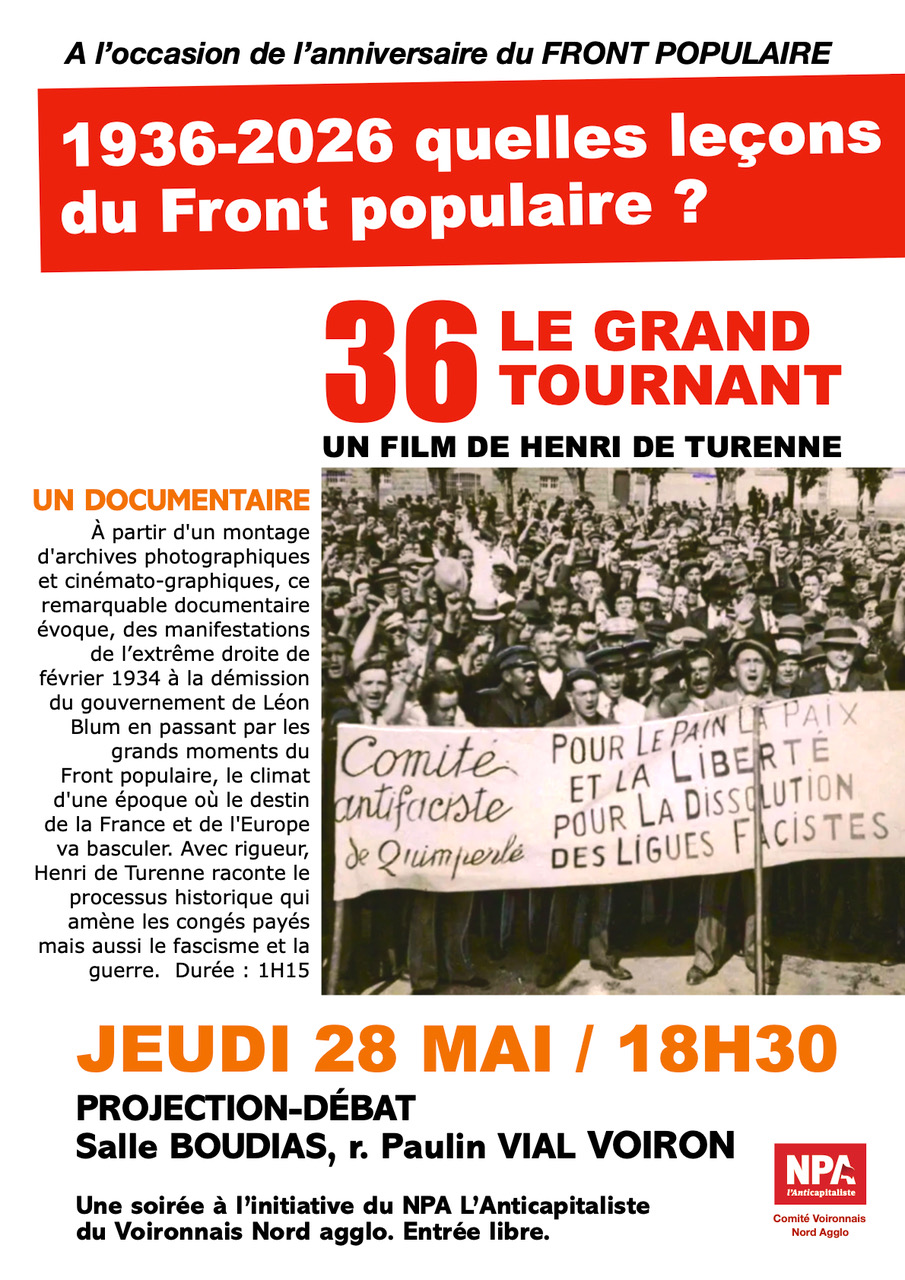 projection débat NPA
