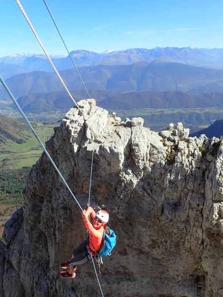 Les grandes voies d'escalade autour du Trièves