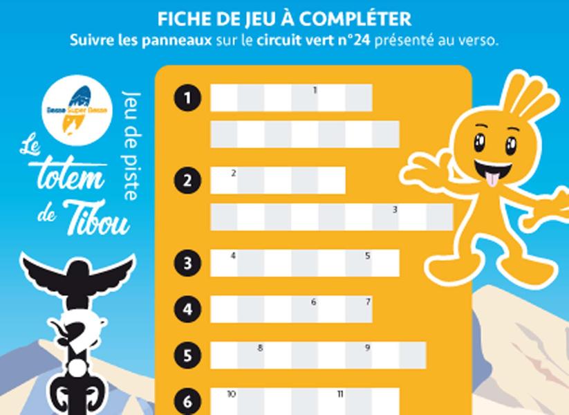 Jeu de piste - Le Totem de Tibou_Super-Besse
