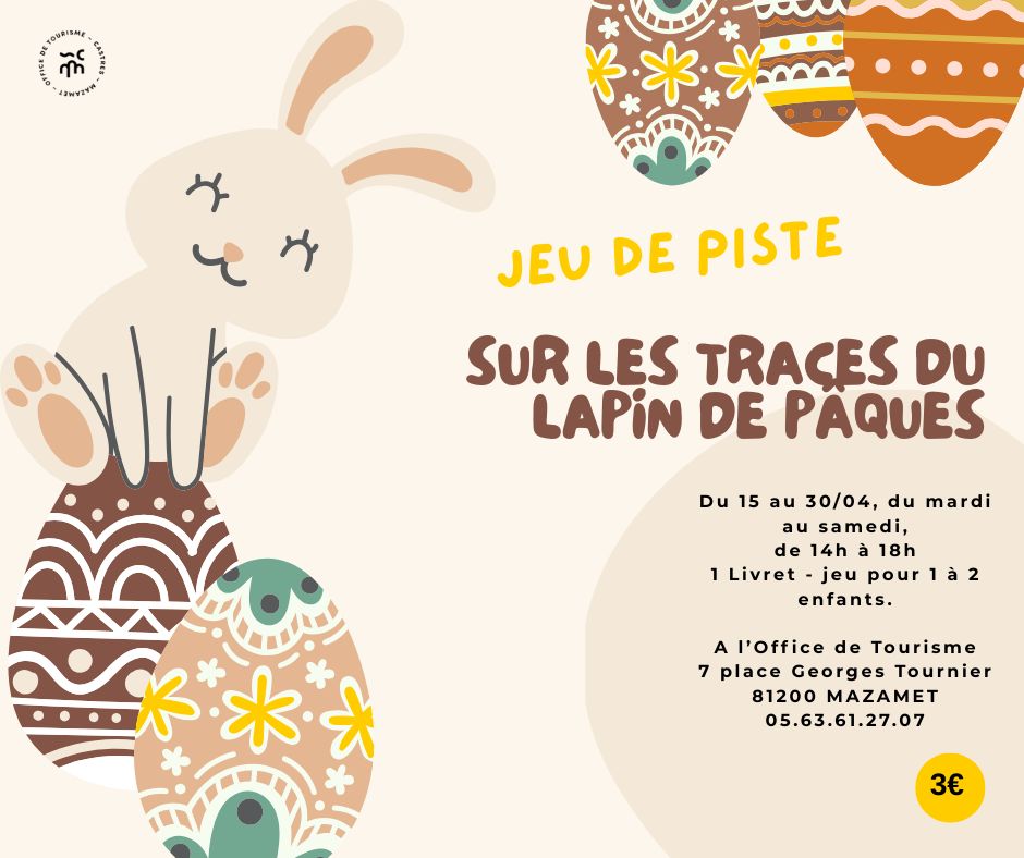 Sur les traces du lapin de pâques