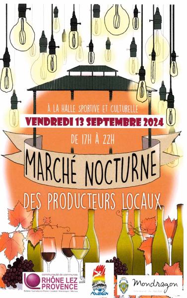 Marché nocturne des producteurs locaux>