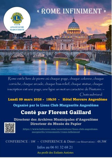 Conférence - Rome Infiniment