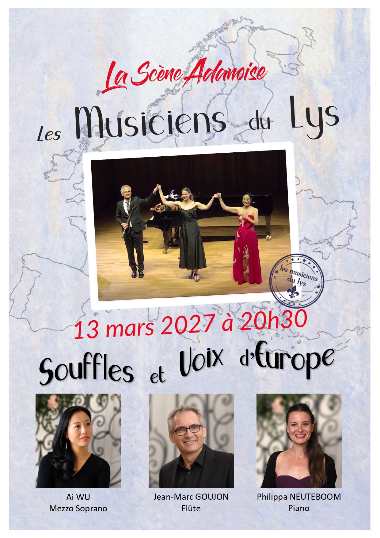 Souffles et voix d’Europe - Concert des Musiciens du Lys