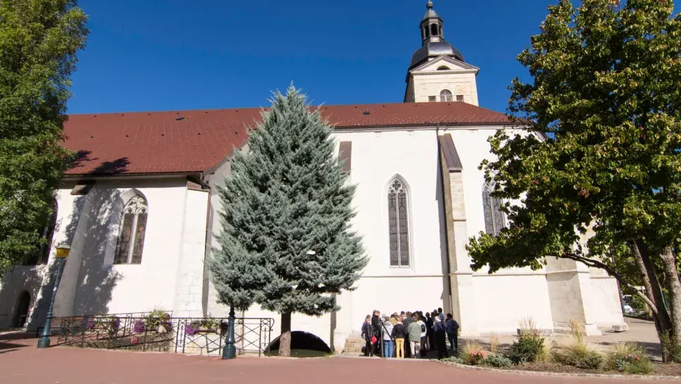 Itinéraire vélo : La Belle Via - Etape 1  - La Balme-de-Sillingy > Annecy_La Balme-de-Sillingy
