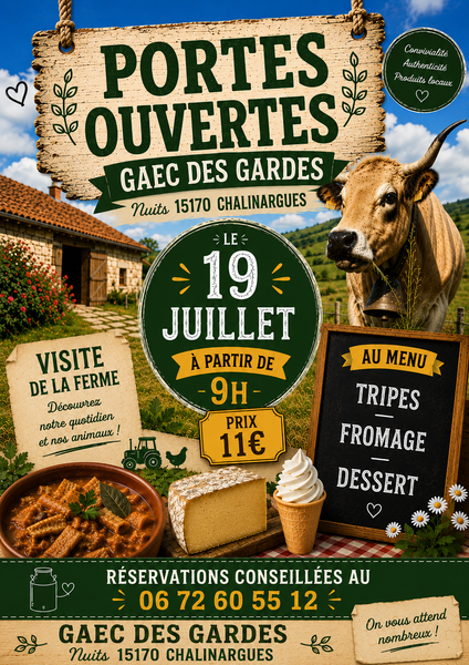 Portes Ouvertes au GAEC des Gardes