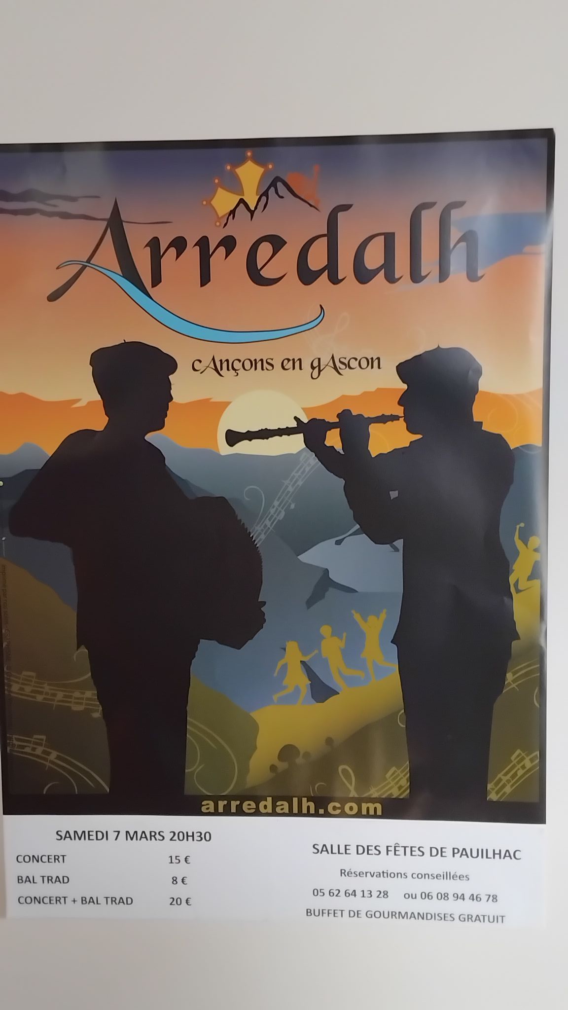 Concert et bal trad Arredalh_Pauilhac
