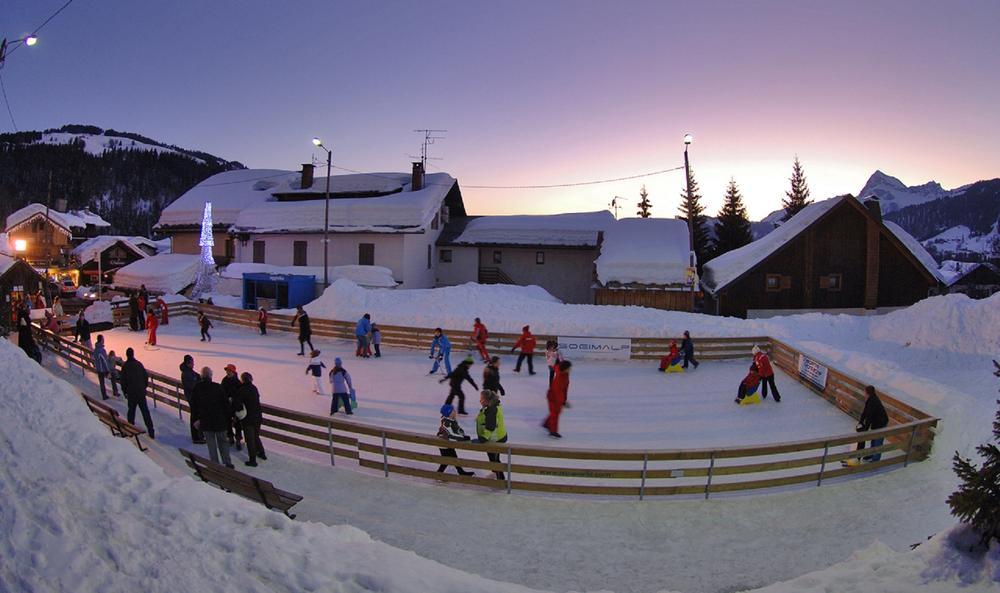 Patinoire à Notre Dame de Bellecombe