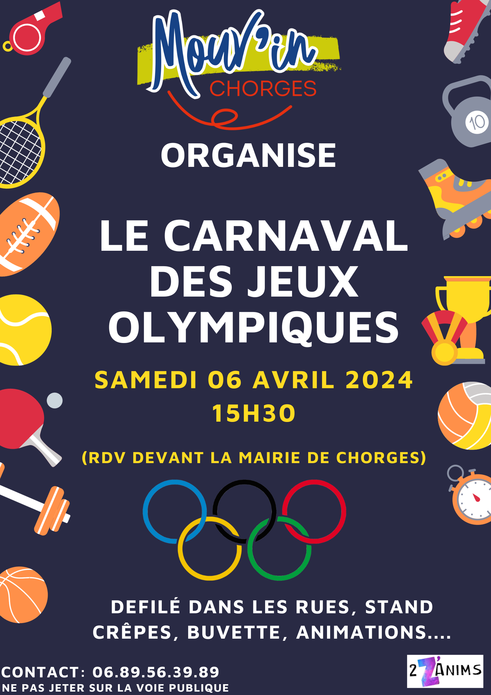Carnaval Jeux Olympique CHORGES